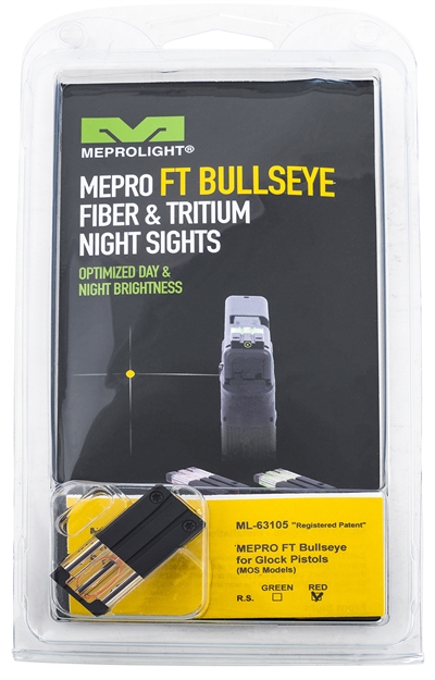 Picture of Mepro 631053408  FT Bullseye Glock Mos   Red